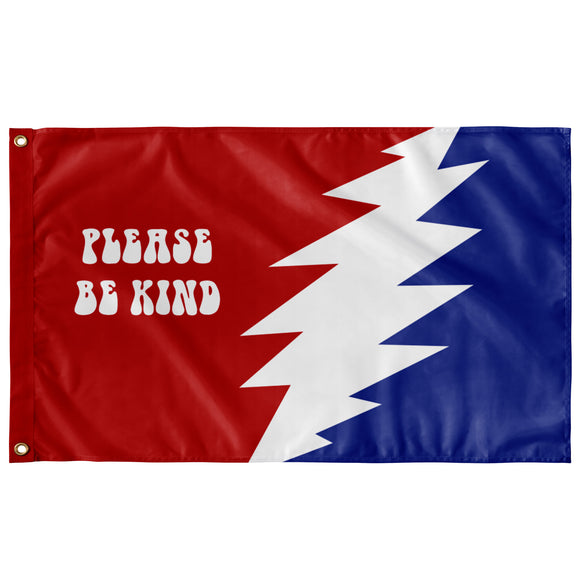 Please Be Kind - Indoor Flag