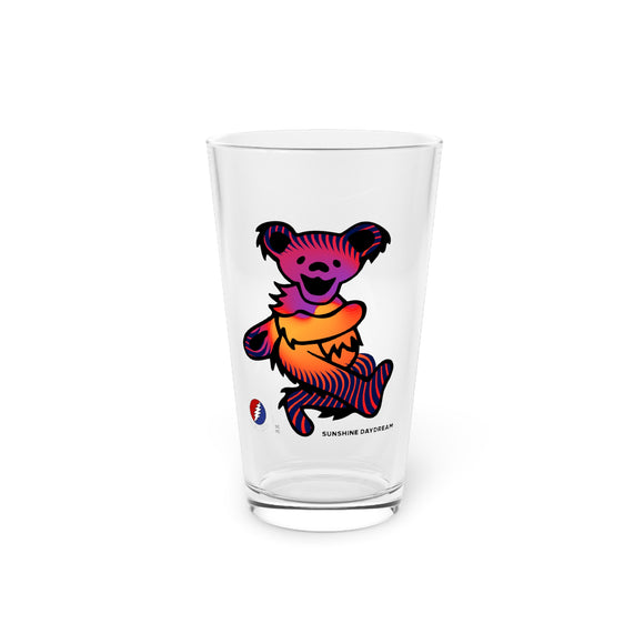 Dancing Bear  Bear Pint Glass, 16oz - Sunshine Daydream