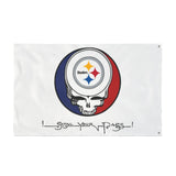 Steal Your Pass: NFL Double Sided Fan Flag | 3x5 ft