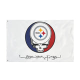 Steal Your Pass: NFL Double Sided Fan Flag | 3x5 ft