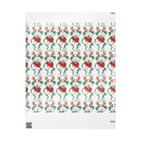 Reindeer Dancing Bear Christmas Wrapping Paper