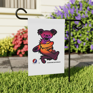 Dancing Bear - Sunshine Daydream Garden Banner