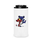Dancing Bear Can Cooler/Koozie - US Blues - Series 4 of 5