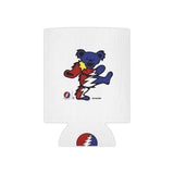 Dancing Bear Can Cooler/Koozie - US Blues - Series 4 of 5