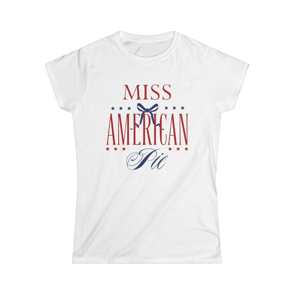 Miss American Pie - Women's Softstyle Tee