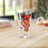 Dancing Bear Pint Glass, 16oz - Rocking the Cradle