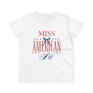 Miss American Pie – Women's Midweight Cotton Tee