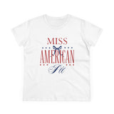 Miss American Pie – Women's Midweight Cotton Tee
