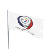 Steal Your Pass: NFL Double Sided Fan Flag | 3x5 ft