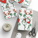 Reindeer Dancing Bear Christmas Wrapping Paper