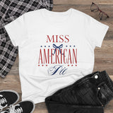 Miss American Pie – Women's Midweight Cotton Tee