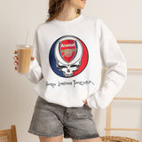Arsenal x Grateful Dead “North London Forever” - Unisex Heavy Blend™ Crewneck Sweatshirt