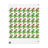Sanata Dancing Bear Christmas Wrapping Paper