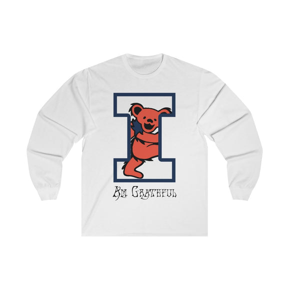 UofI - I am a Grateful Bear - Unisex Long Sleeve Tee