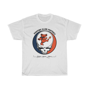 Grateful Bowl - UofI - Unisex Heavy Cotton Tee