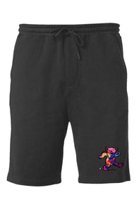 Dancing Bear Fleece Shorts