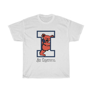 UofI- I am a Grateful Bear - Unisex Heavy Cotton Tee