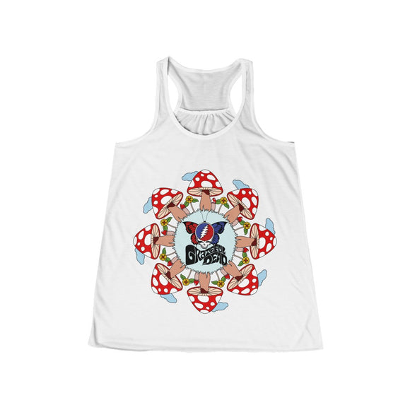 Steal Your Mushroom - Women's Flowy Racerback Tank Top