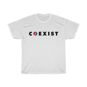 COEXIST - Unisex Heavy Cotton Tee